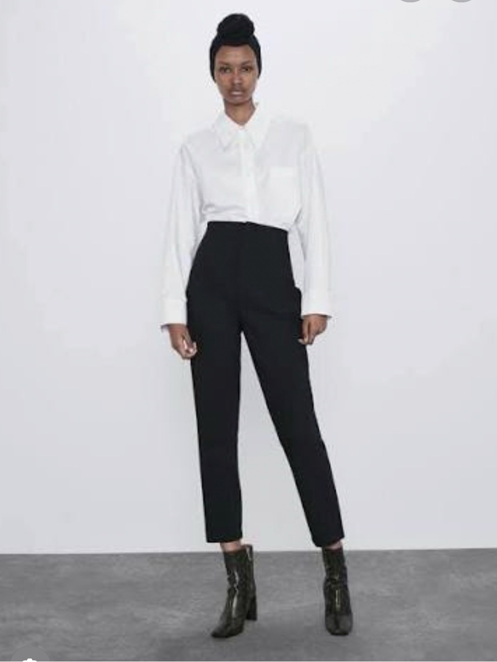 Zara high waist trousers - CLASSIC Size 8 Size L